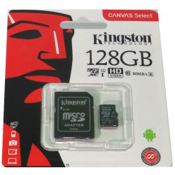 CARTÃO DE MEMÓRIA KINGSTON 128GB