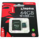 CARTÃO DE MEMÓRIA KINGSTON 64GB