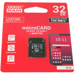 CARTÃO DE MEMÓRIA GOODRAM 32GB
